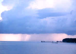 Roatan Honduras - Morning Squall